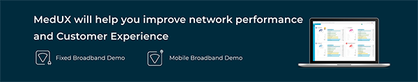 MedUX will help you improve network performance and Customer Experience - Request a Demo